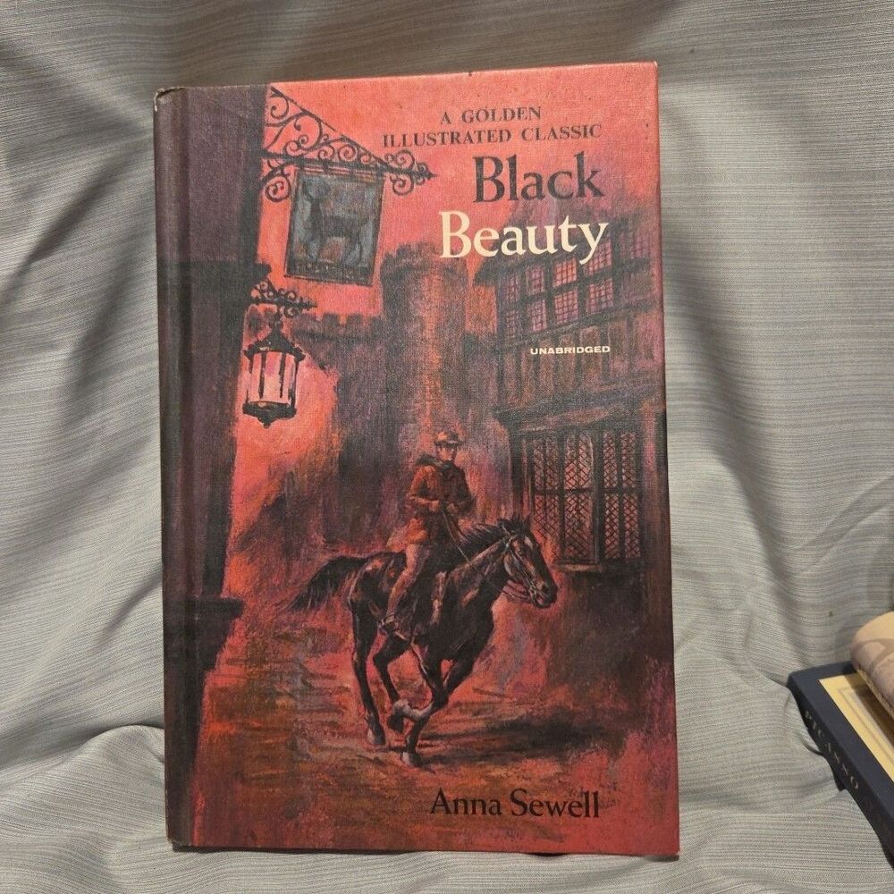Golden Illustrated Classic Black Beauty Unabridged Anna Sewell HC VTG 1965